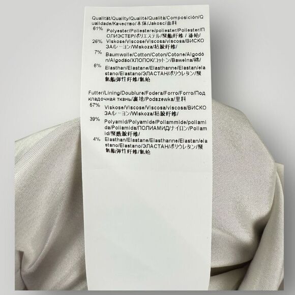 HUGO BOSS Daedalus Color Block Ponte Stretch Sheath Dress | NWOT | US Size 8 - Picture 9 of 9